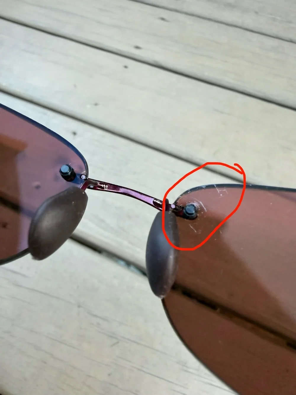 Maui Jim Honolua Bay MJ-516-02 rimless polarized sunglasses